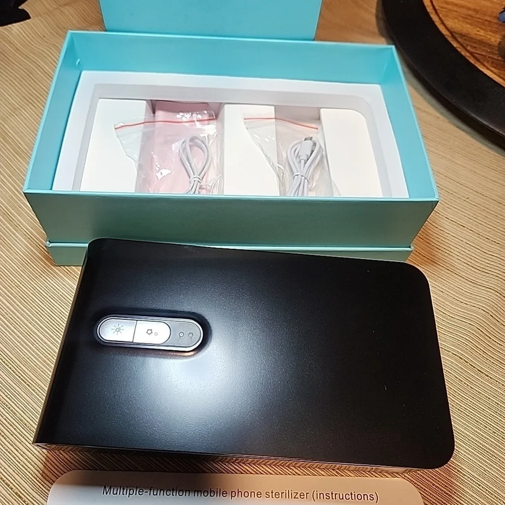 Multifunction Mobile Phone Sterilizer Open Box